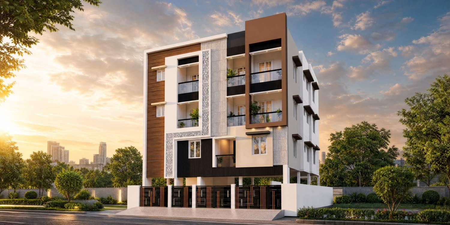 BC Anandam Pammal | 1, 2 & 3 BHK Flats for Sale in Pammal Chennai